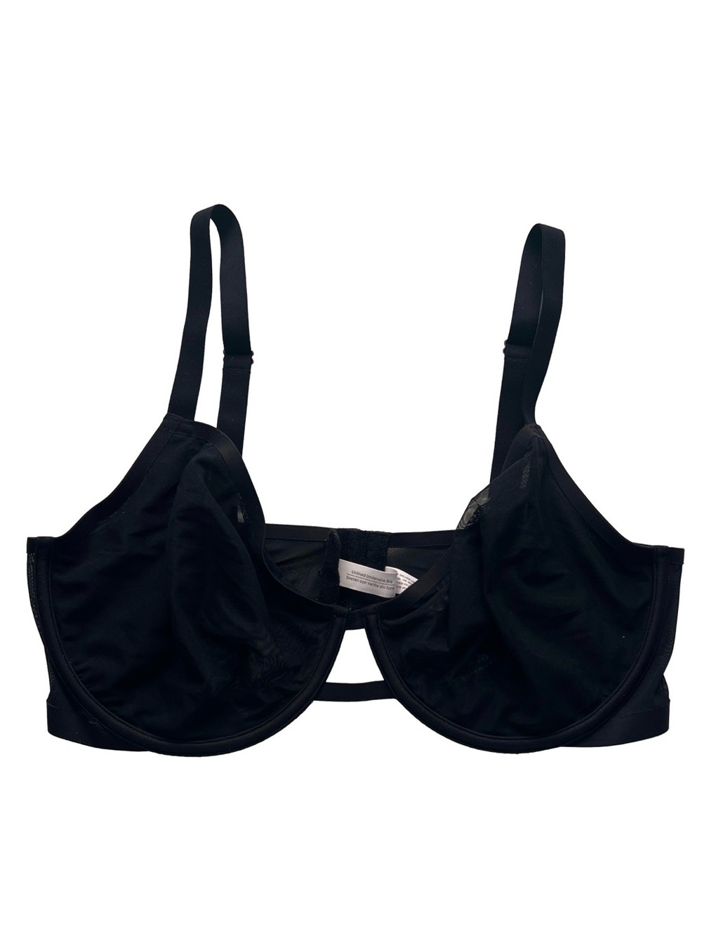 Auden Mesh Unlined Demi Bra Size 38DD
